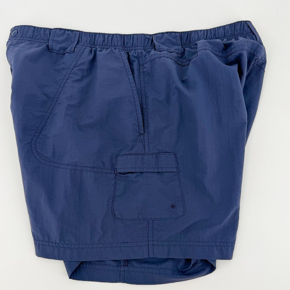 Columbia Women's XL Navy Cargo Shorts Quick Dry Hiking Fishing Outdoor Nylon - Picture 10 of 11